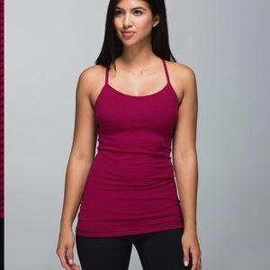 Lululemon Power Y Hyper Stripe Tanktop
